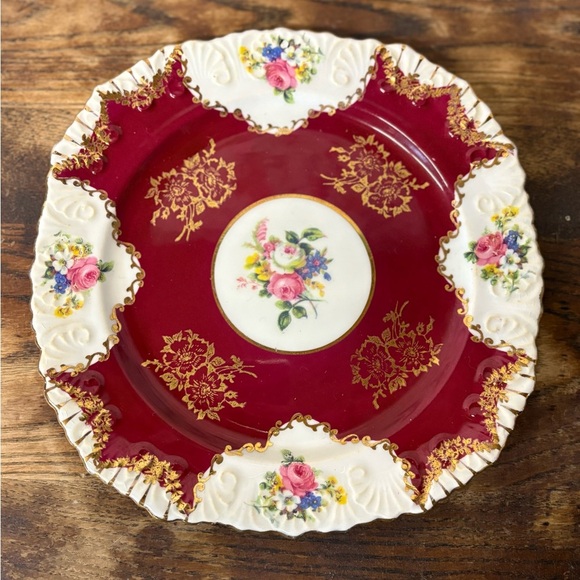 Vintage Royal Staffordshire Floral Plate - Picture 2 of 9